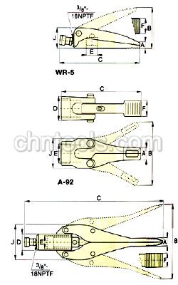 美国恩派克ENERPAC液压油缸 A/WR系列扩张式液压千斤顶