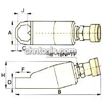 美国恩派克ENERPAC液压油缸 NC系列液压螺母破切器