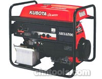 日本久保田KUBOTA汽油引擎发电机ARX6500B
