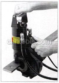 美国POWER-TEAM液压工具 液压冲孔机 应用案例