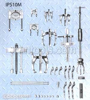 美国POWER-TEAM液压工具 10吨套装机械拔轮器