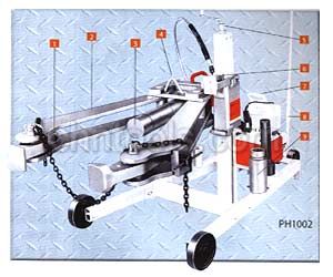 美国POWER-TEAM液压工具 车载拔轮器-100吨