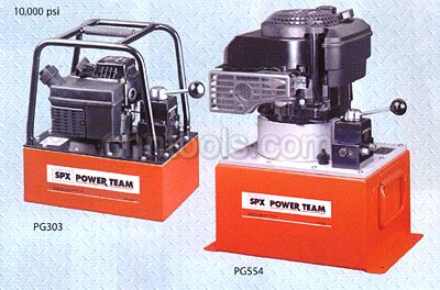 美国POWER-TEAM液压工具 汽油发动机液压泵(PG30-PG55系列)