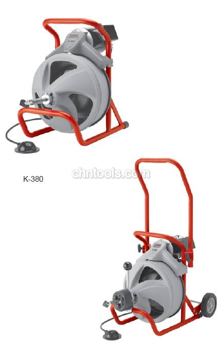 美国里奇RIDGID管道工具 K-380型疏通机