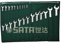 美国世达SATA 23件套公制全抛光两用扳手