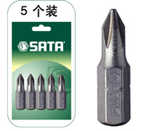 美国世达SATA 6.3MM系列25MM长十字旋具头