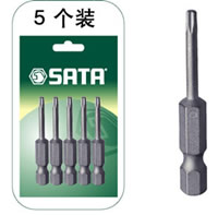 美国世达SATA 6.3MM系列50MM长花形旋具头