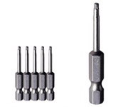 美国世达SATA 6.3MM系列50MM长六角旋具头