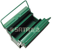 美国世达SATA 5翻斗手提工具箱17"
