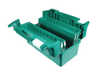 美国世达SATA三翻斗塑料工具箱17"