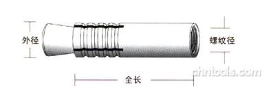 日本优尼卡UNIKA外爆式膨胀螺栓CA/CAS型