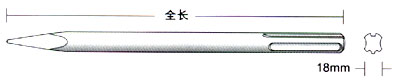 日本优尼卡UNIKA SDS-max用尖凿·扁凿