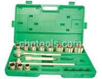 河北中泊防爆手动工具 No.101K 防爆重型3/4″方14件套盒装套筒