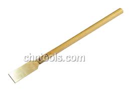 河北中泊防爆手动工具 NO.205 防爆木柄除锈刀