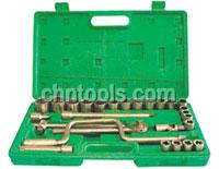 河北中泊防爆手动工具 No.101I 防爆1/2″方28件套盒装套筒
